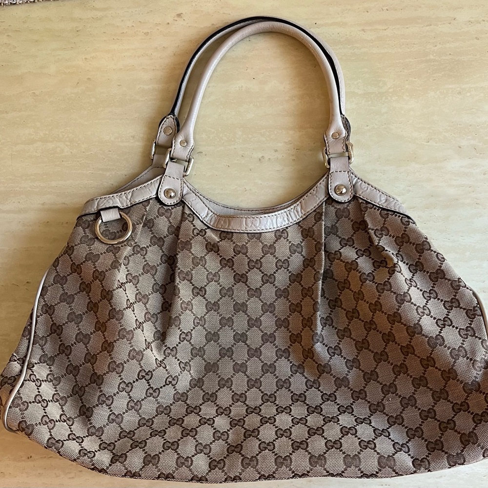 Gucci Monogram Sukey Tote